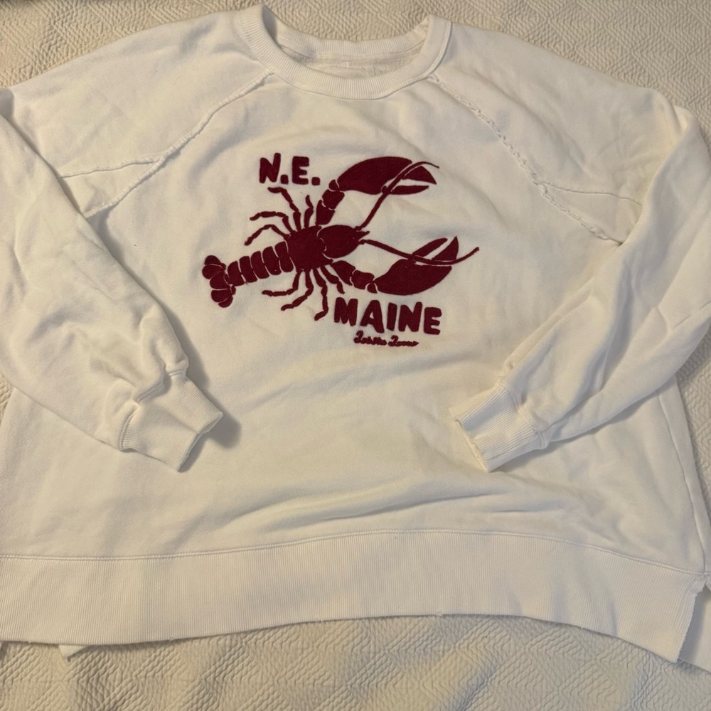 Aerie White Crewneck